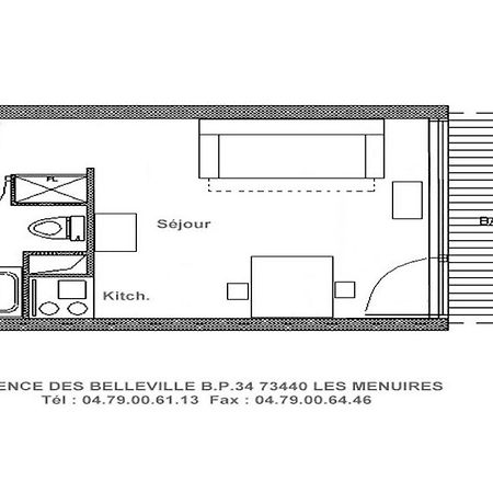 Residence Dorons - Studio Agreable - Centre Station Mae-3404 Saint-Martin-de-Belleville Eksteriør bilde